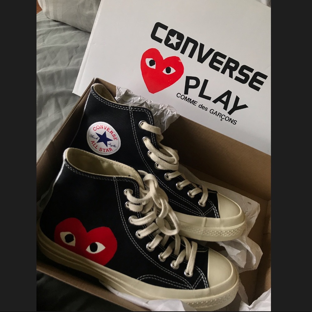 Comme des Garçons Play xConverse High-Top Sneakers